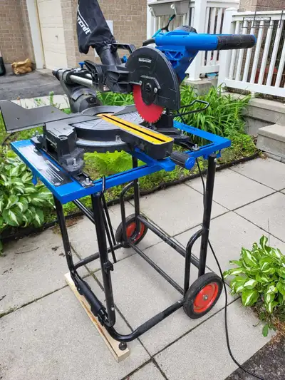Mastercraft 10" Dual-Bevel Sliding Compound Mitre Saw with S, View more