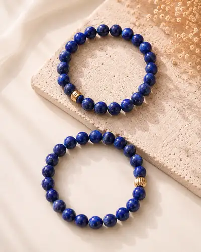 Lapis Lazuli Bracelet – Natural Crystal Bracelet, View more