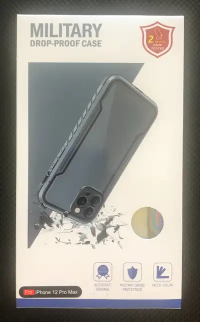 Military-Grade Phone Case for iPhone 12 Pro Max, View more