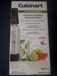 Cuisinart Compact Sparkling Beverage Maker - $10