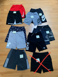 Boys Shorts: Nike, Converse, Champion, Adidas, Under Armour
