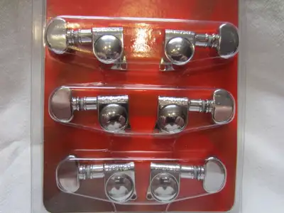 ( TRURO )  Brand New Grover 406C Mini Locking Tuners, View more