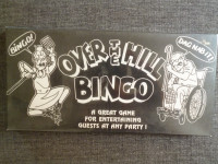 Over the Hill Bingo game - novelty - new in shrink wrap 1992