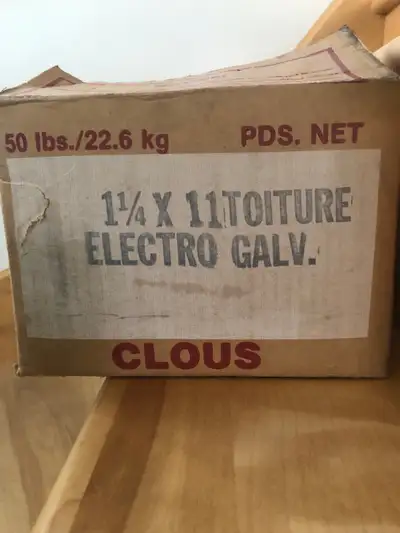 Clous à Toiture 1 1/4 '' (34 Livres ), View more