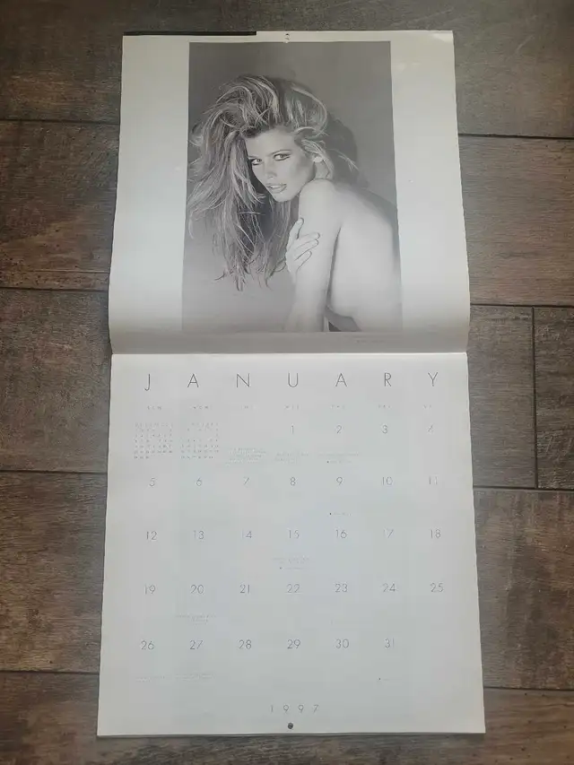 Claudia Schiffer Collector's Edition 1997 Calendar62864362108035121