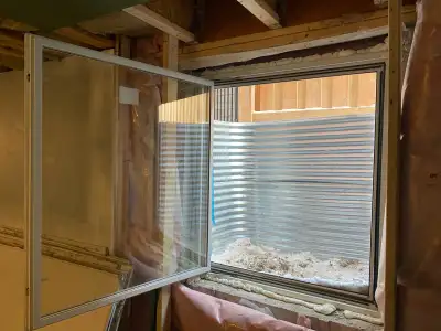 Egress window side door (289)795-8486, View more
