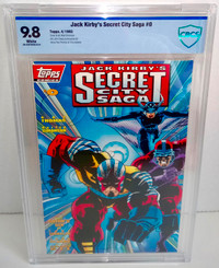 Jack Kirby's Secret City Saga # 0 CBCS 9.8 White Page Topps 1993