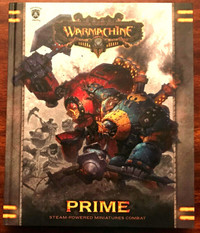 WARMACHINE PRIME STEAM-POWERED MINIATURES COMBAT / NEW  TAXE INC