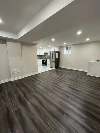 2 Bedroom + 1 Bathroom, Modern Legal Renovated Basement with a seperate side entrance. Extended Wind...