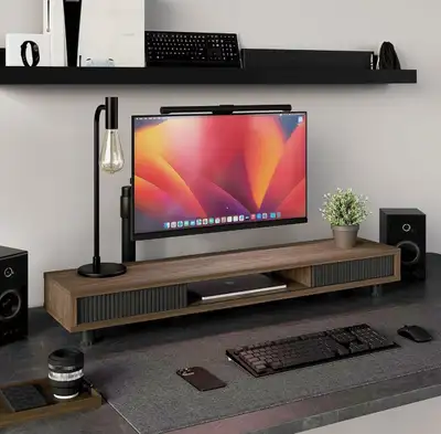 Dual Monitor Stand,42.5inch Stand Riser for 2 Monitors, View more