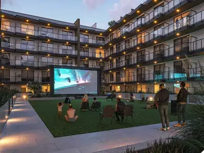 COURTYARD-FACING STUDIO | PET FRIENDLY | ½ MONTH FREE $1,695/month Available October 1 REVO Kelowna...