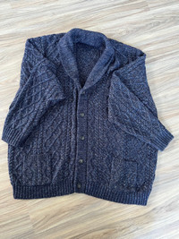 Men’s Knitted Cardigan size 4xlt 