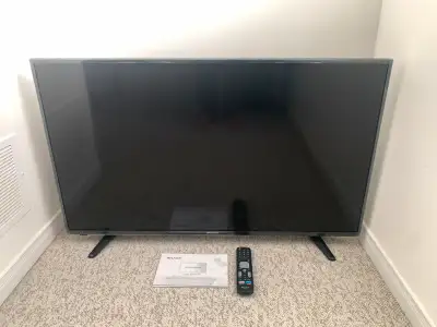 43" LED TV features a 4K UHD picture with 2160p resolution Model#: LC-43N6003U Resolution: 3840 x 21...
