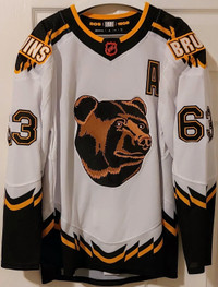 BRAD MARCHAND Boston Bruins REVERSE RETRO 2.0 jersey adidas 50