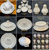 Vintage discontinued Bone China Memory Lane Royal Albert 