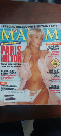 MAXIM Magazines For Sale $20