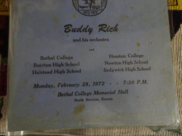 BUDDY RICH 1972 SOUVENIR PROGRAM in Arts & Collectibles in Nanaimo - Image 2