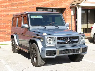 Full G63 AMG kit ($8k with paint) + 20" AMG wheels($2k). Color is granite gray Interior/exterior sho...