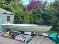 14 foot fishing boat with trailer