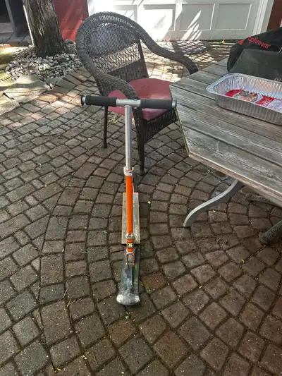 STIGA Snow Kick Scooter - Orange/Black - Great Winter Fun, View more