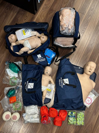 CPR / AED manikins and equipment 