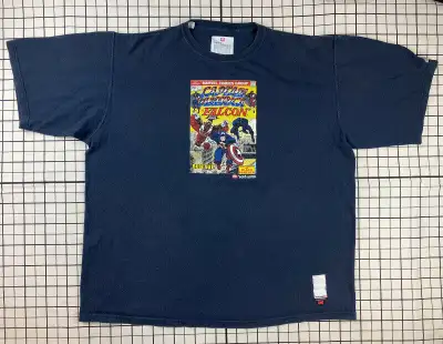 Rare Marvel ECKO UNLTD Captain America & Falcon tshirt Sz XL, View more