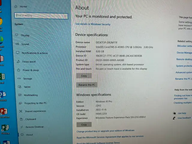 Two all in one Windows 11 computer $250.00Each62864744835201121
