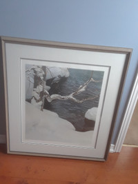 Robert Bateman Print/Framed - Kingfisher in Winter