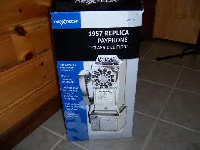 vintage Coin Pay Phone Replica, View more