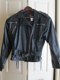 Manteau en cuir- Real leather coat