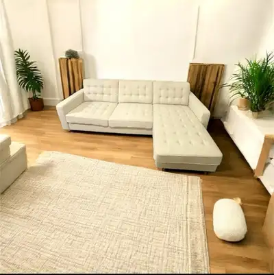 Move out Sale Structube Reversible Sectional Sofa 92”, View more