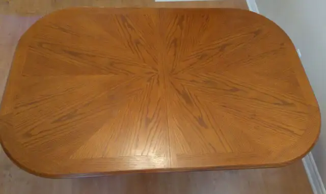 Dinning room solid  wood table. (no chairs) in Dining Tables & Sets in City of Toronto - Image 5