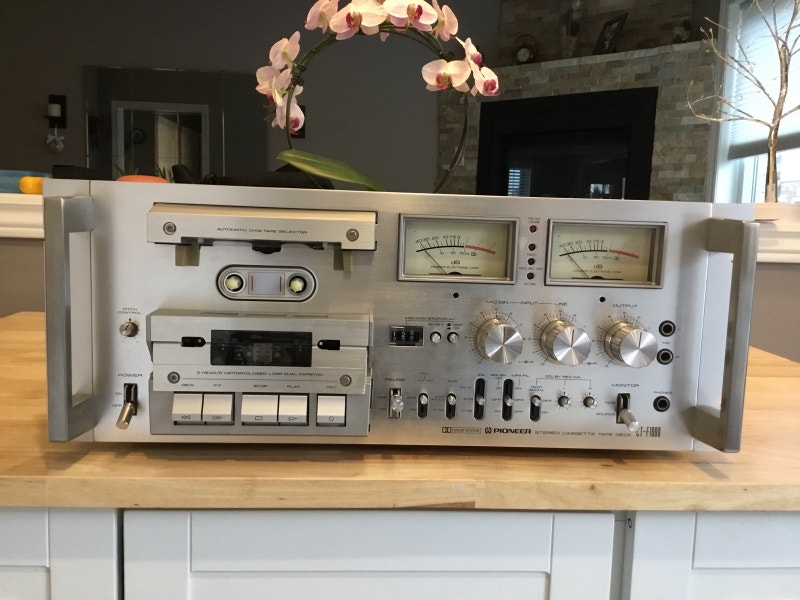 RARE Pioneer CTF1000 professional cassette deck with JA handles