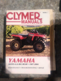 Yamaha big bear repairs manual 87-04