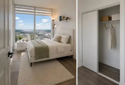 898 Portage Pkwy (adjacent to VMC Subway) ** Females Only ** Furnished Private Bedroom in Luxury Con...