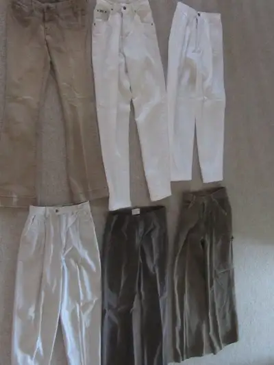 A Variety of Gently Used Women's Pants, View more