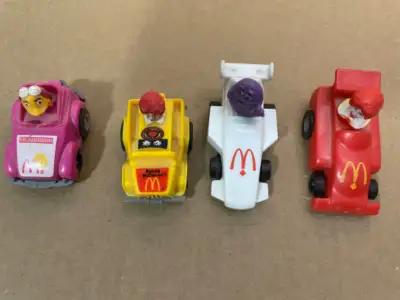 Lot of 4 McDonald’s Toys from 1985, View more