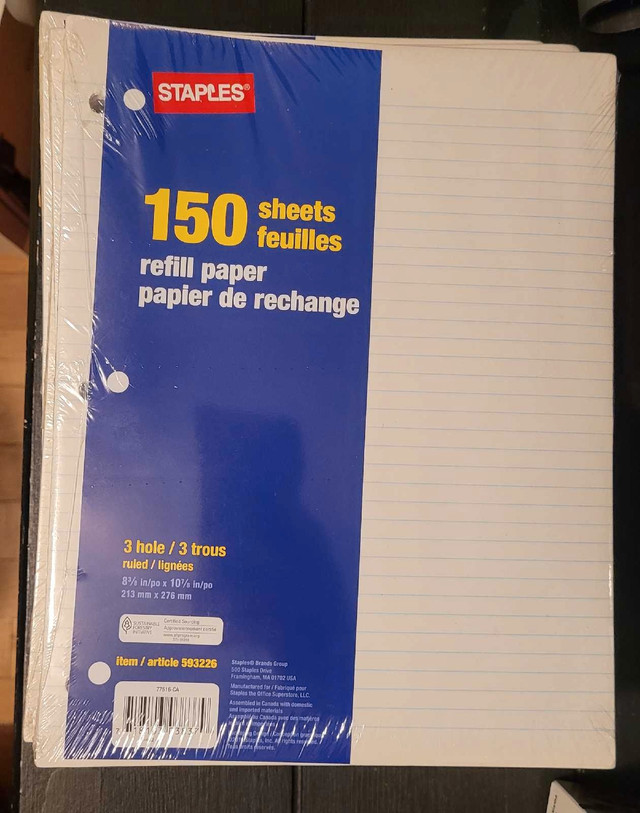 1050 Sheets of loose leaf in Hobbies & Crafts in Dartmouth