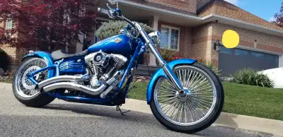 2009 harley davidson Rocker c. This show stopper is flawless and has a ton of upgrades from new chro...
