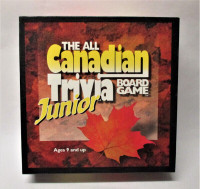 Vintage Like New, 1998 The All Canadian Trivia Junior Board Game