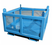 JOBSITE CONTAINERS, CRANE LIFT BASKETS, MATERIAL HANDLING BINS.