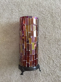 Tiled Glass Candle Holder
