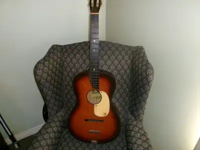vintage acoustic guitar, View more