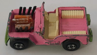 Die Cast Lesney Matchbox 1971 Jeep Hot Rod No 2