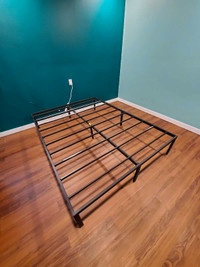 14 inch metal bed frame queen size