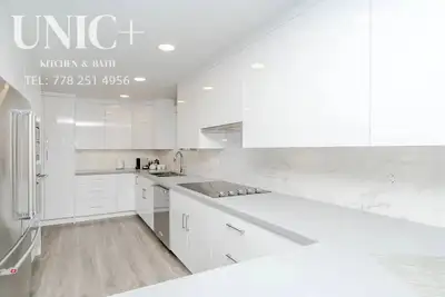 New Modern Luxury HIGH-GLOSS WHITE KITCHEN CABINETS, View more