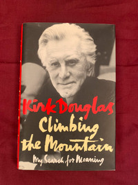 Kirk Douglas - Climbing the Mountain (Autographed Book)
