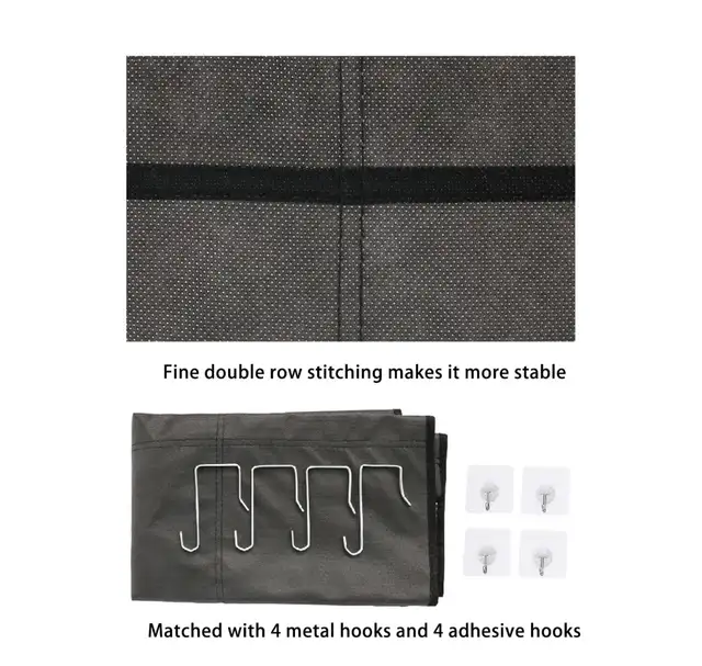Hat Rack Organizer for Baseball Caps 24 Mesh Pockets Over Door in Storage & Organization in Oakville / Halton Region - Image 3
