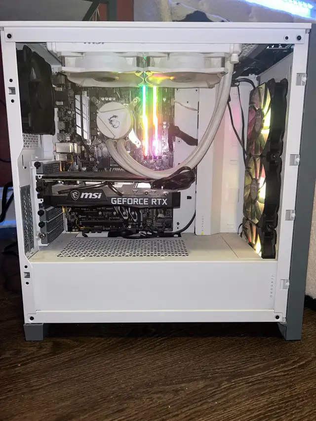 Gaming Computer/PC & Monitor with arm in Desktop Computers in City of Toronto - Image 3