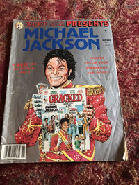 Cracked Magazine Featuring Michael Jackson November 1984